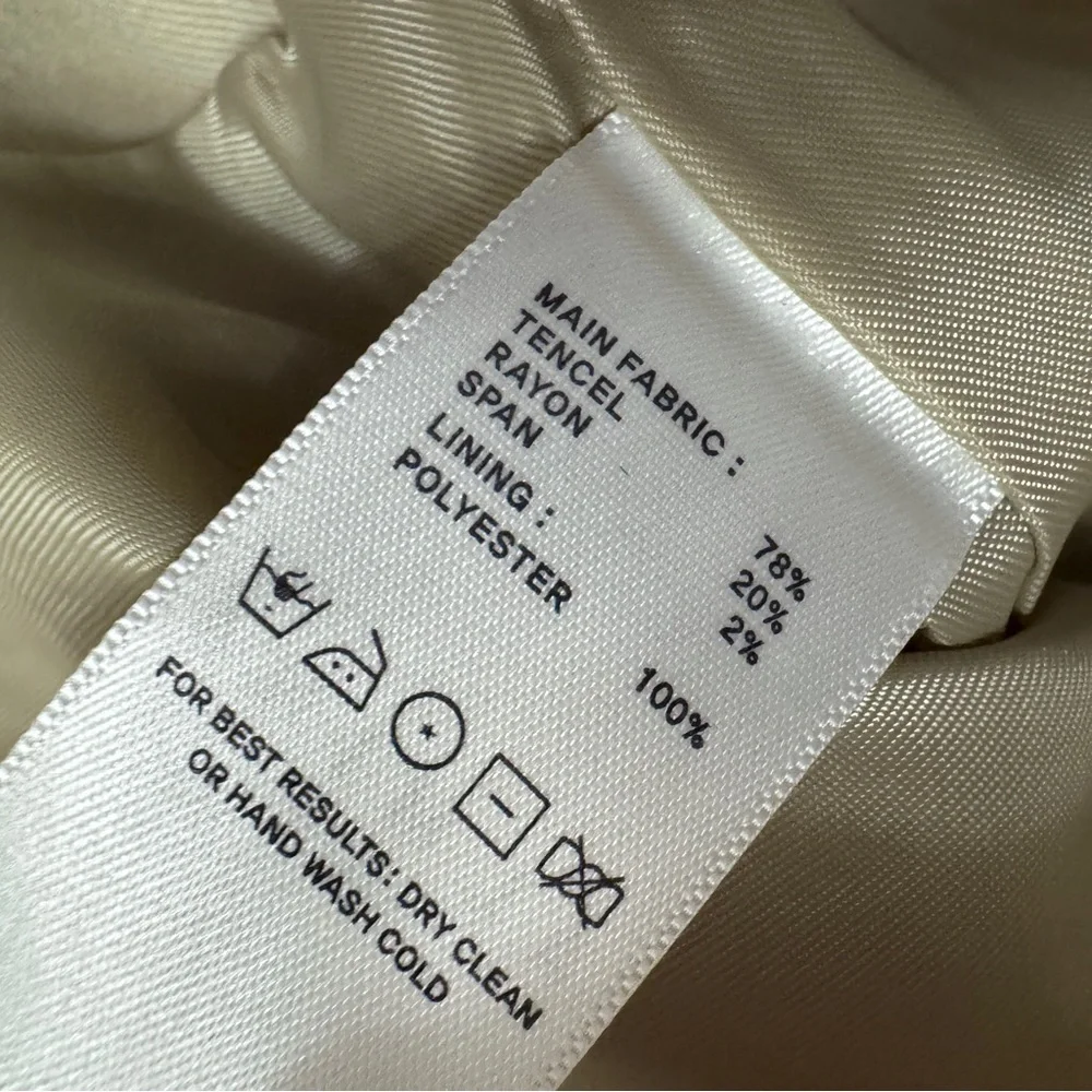 Almina Concept sz XS Tencel Vest Gilet in Beige - Picture 8 of 11